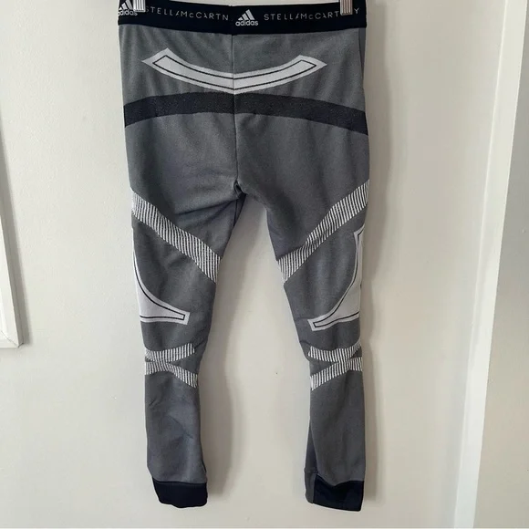 Adidas Stella McCartney Women’s Parley RUN ULTRA TIGHTS Leggings Gray M - Picture 7 of 16
